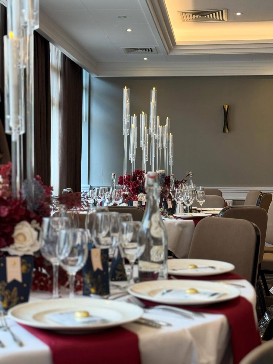 Wedding tablescape